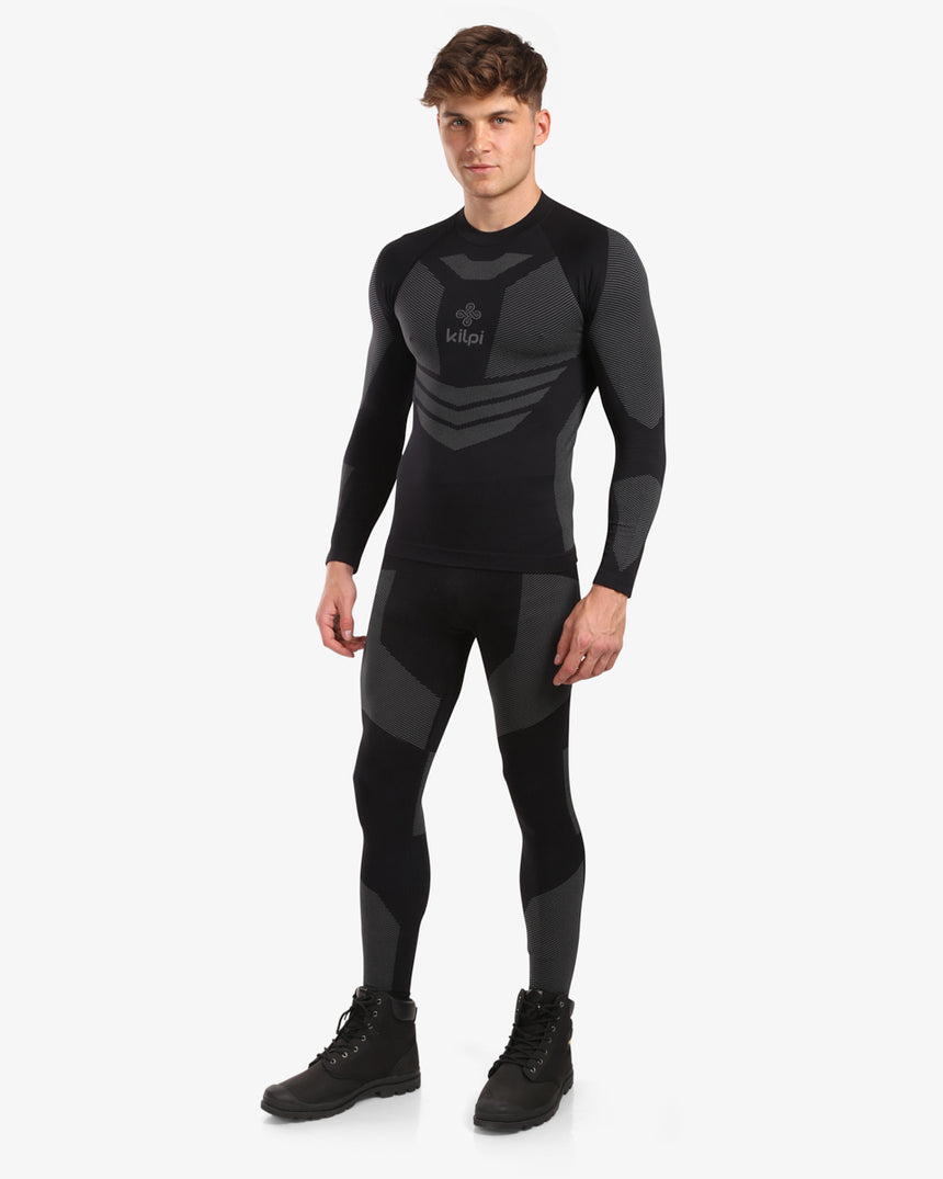 Men's seamless thermal long-sleeve T-shirt Kilpi NATHAN-M