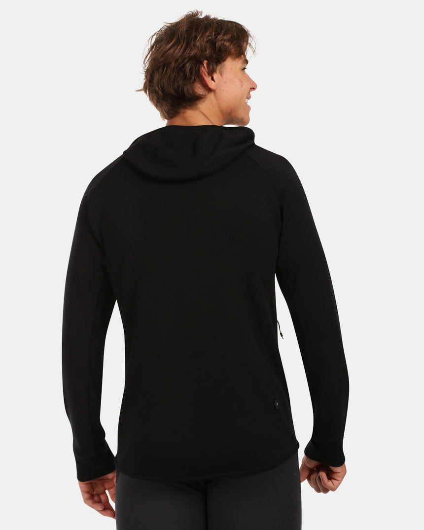 Men's merino sweater with hood Kilpi MERINI-M