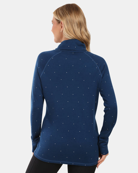 Women's merino wool base layer turtleneck Kilpi JANNU-W